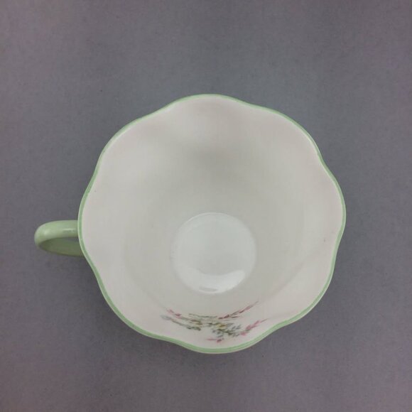 Floral Flower Teacup and Saucer by Queen's Rosina Vintage Girlcore - Picture 9 of 10